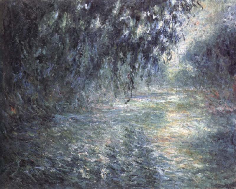 Claude Monet morning on the Seine Sweden oil painting art